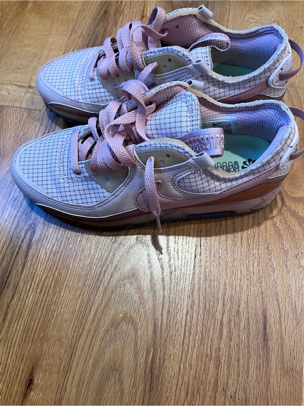 Nike Pink and Rose Girls' Athletic Sneakers